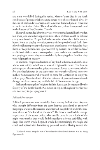 Father Arseny: A Cloud of Witnesses (New Edition)