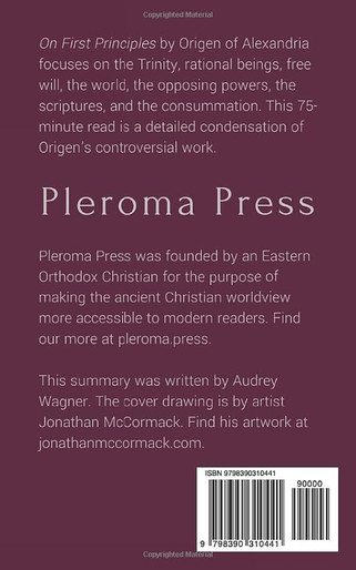 On First Principles by Origen On First Principles by Origen