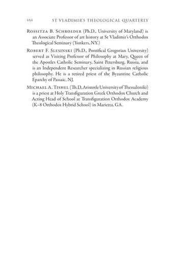 St Vladimir's Theological Quarterly, Volume 67, Numbers 3-4 (2023)