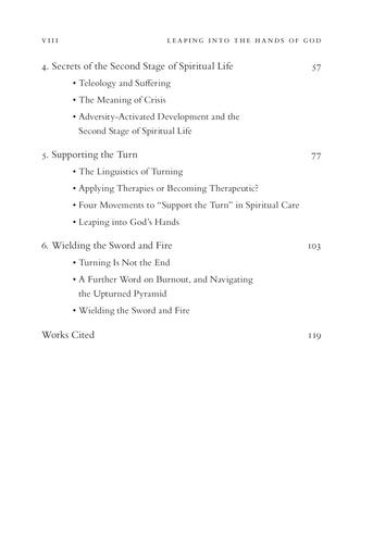 Leaping into the Hands of God: Lessons from My Teachers on Hypostatic Spiritual Care Leaping into the Hands of God: Lessons from My Teachers on Hypostatic Spiritual Care