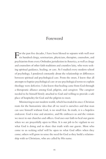 Leaping into the Hands of God: Lessons from My Teachers on Hypostatic Spiritual Care Leaping into the Hands of God: Lessons from My Teachers on Hypostatic Spiritual Care