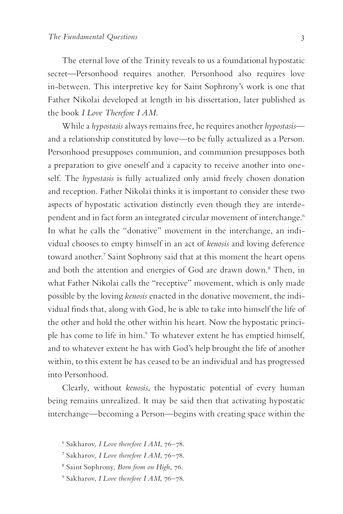 Leaping into the Hands of God: Lessons from My Teachers on Hypostatic Spiritual Care Leaping into the Hands of God: Lessons from My Teachers on Hypostatic Spiritual Care