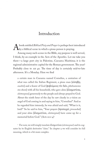 Biblical Piety and Prayer Biblical Piety and Prayer