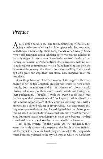 Turning East II: Contemporary Philosophers and the Ancient Christian Faith