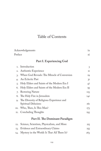 Experiential Faith: Miracles, Holy People & Science in the Age of Materialism