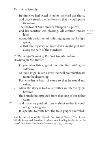 Verse Homilies on Cain and Abel
