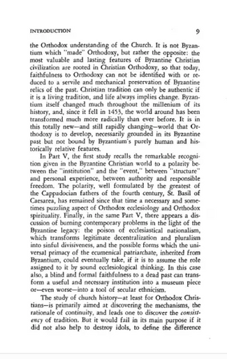 The Byzantine Legacy in the Orthodox Church