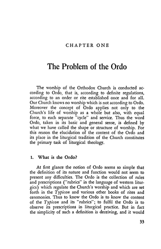 Introduction to Liturgical Theology