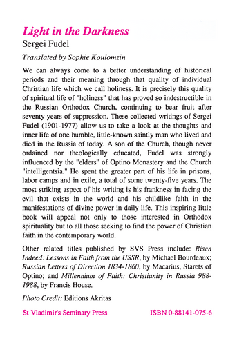 Light in the Darkness