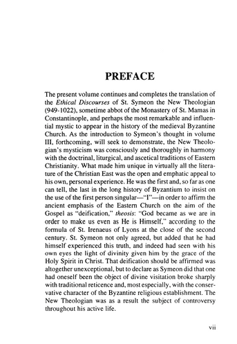 On the Mystical Life, The Ethical Discourses: St. Symeon the New Theologian, Volume II: On Virtue and Christian Life
