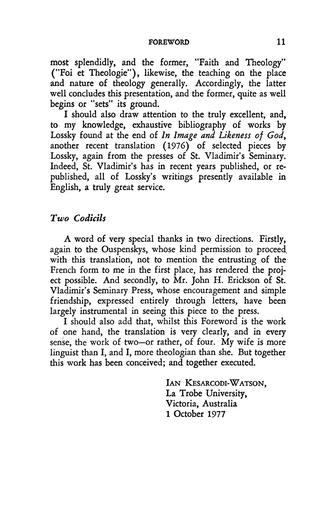 Orthodox Theology: An Introduction