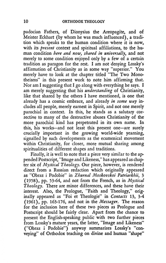 Orthodox Theology: An Introduction