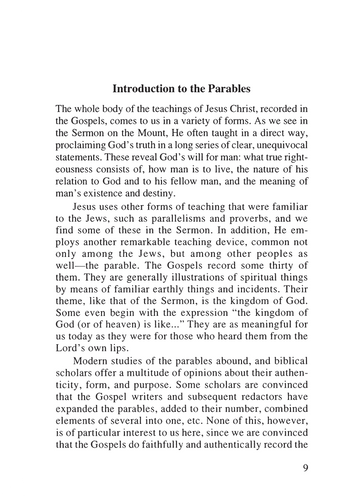 Parables, The