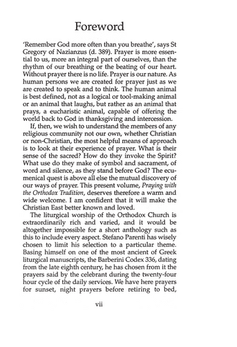 Praying with the Orthodox Tradition