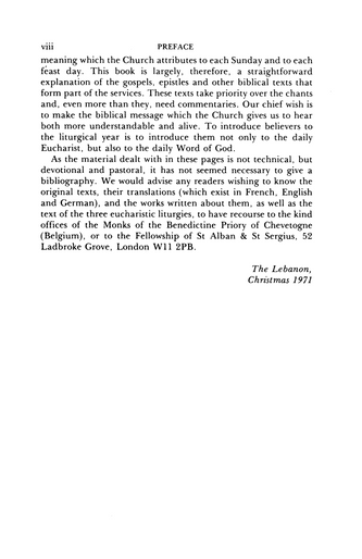 Year of Grace of the Lord, The