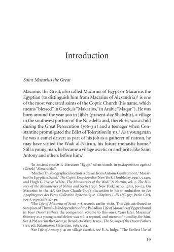 St. Macarius the Spiritbearer: Coptic Texts Relating to Saint Macarius the Great