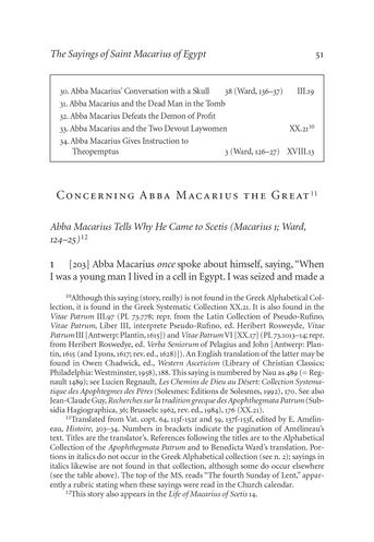 St. Macarius the Spiritbearer: Coptic Texts Relating to Saint Macarius the Great