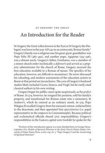 The Book of Pastoral Rule: St. Gregory the Great The Book of Pastoral Rule: St. Gregory the Great