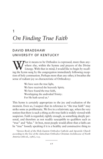 Turning East: Contemporary Philosophers and the Ancient Christian Faith
