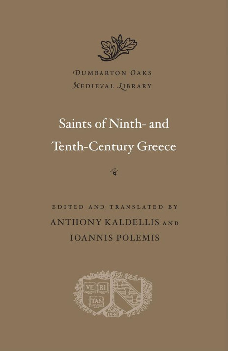 Saints of Ninth- and Tenth-Century Greece