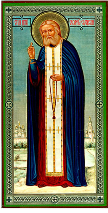 St Seraphim of Sarov (Panel)