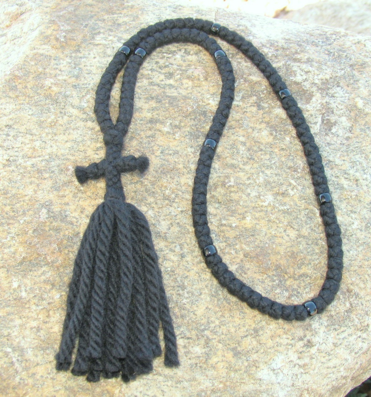 100-knot Woolen Prayer Rope