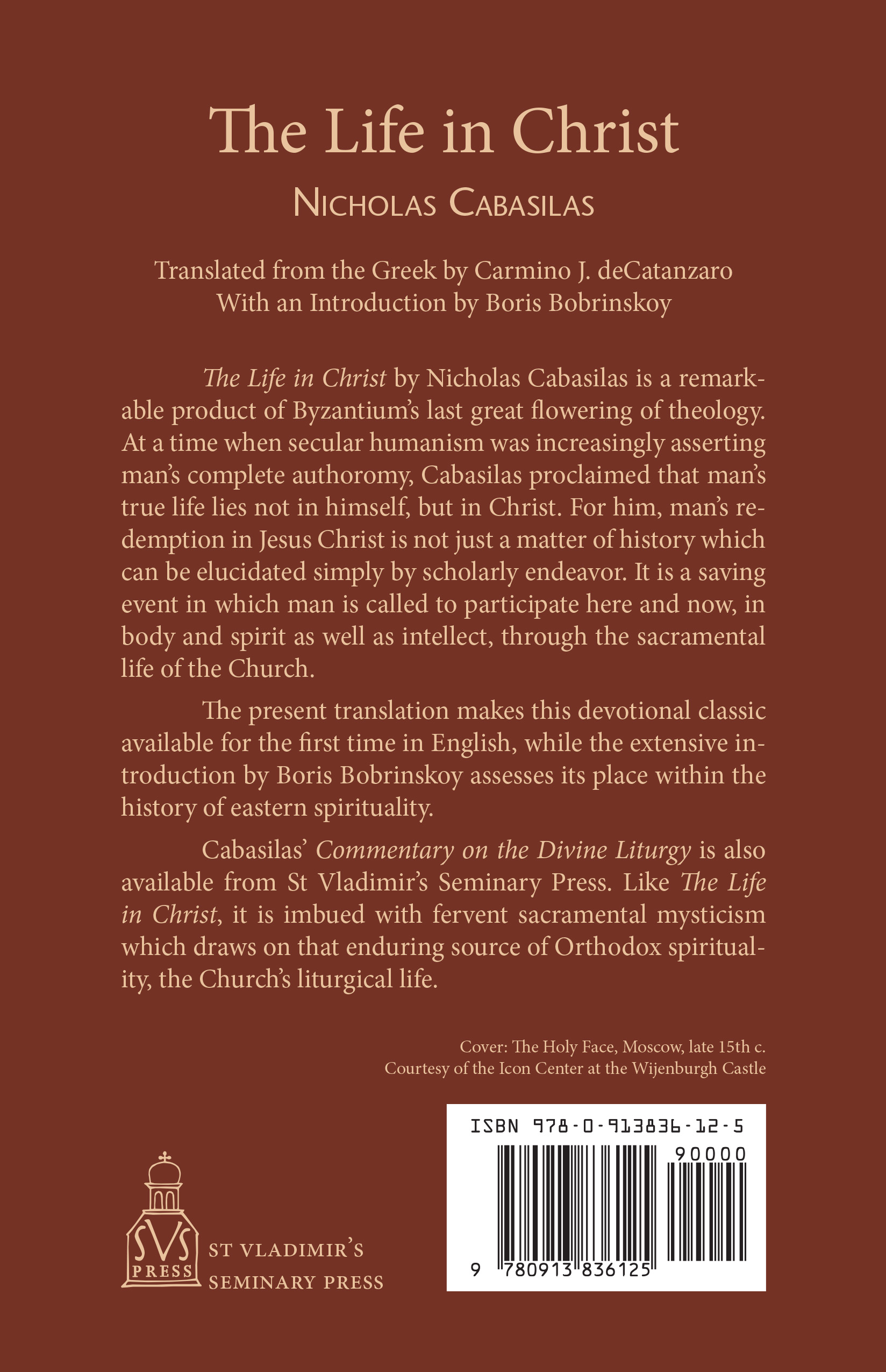 Life in Christ, The [Cabasilas]