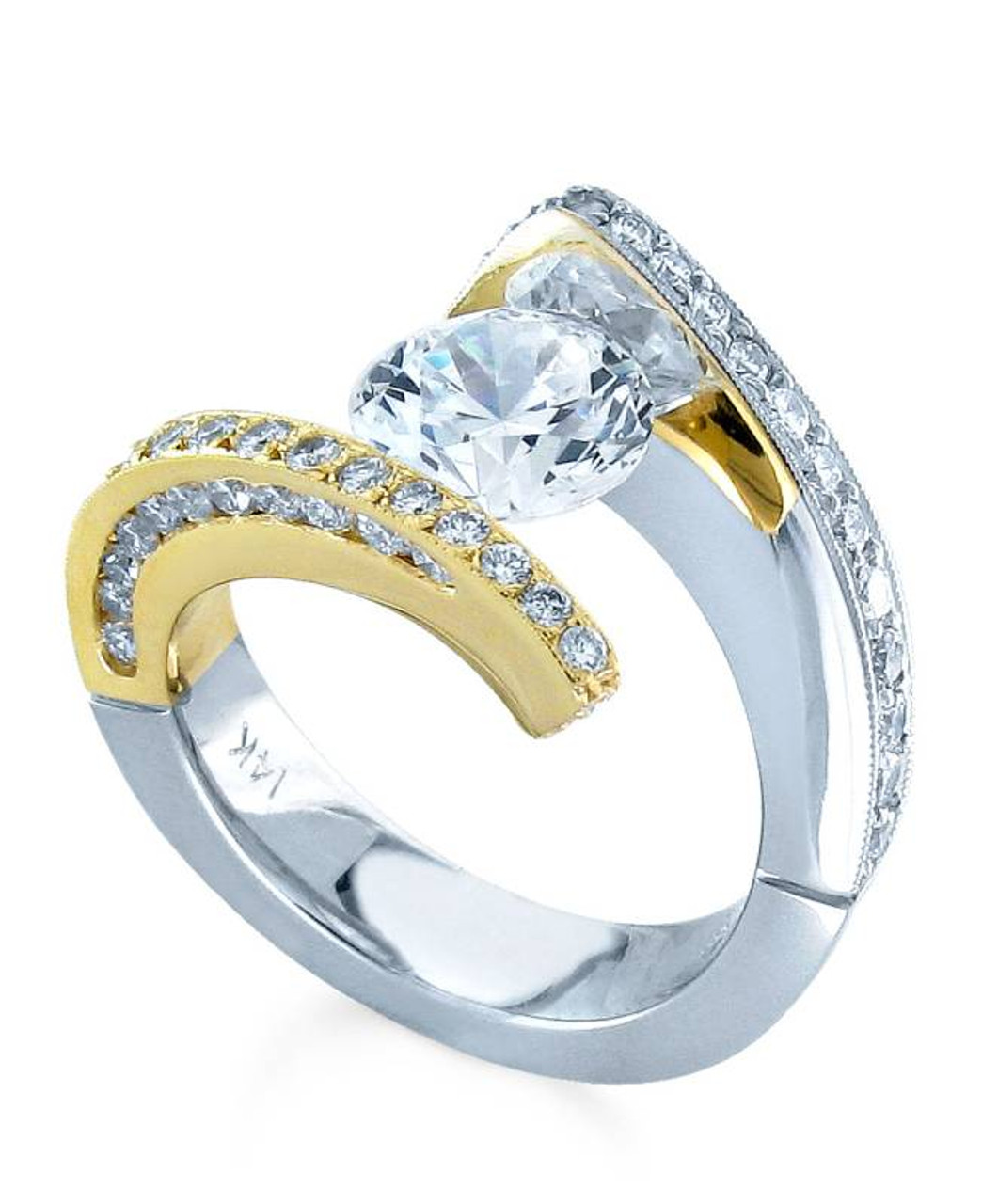Sami Fine Jewelry Tension Set Ring 392574 - Sami Fine Jewelry