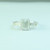 1.79ct Lab Grown Emerald Cut Three Stone Diamond Ring