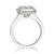 Halo Bezel Princess Cut Diamond Ring - CDS0002