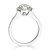 Halo Bezel Oval Cut Diamond Ring - CDS0004
