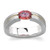Tension Set Oval Cut Colored Stone Ring - CDS0022
