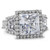 Diane's Tiara Ladies Princess Cut Diamond Ring - CDS0046