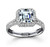 Diane's Tiara Ladies Asscher Cut Diamond Ring - CDS0056