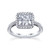 Luseen A. Princess Cut Diamond Ring - CDS0094