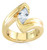 Tension Set Marquise Cut Diamond Ring - CDS0130