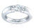 Tension Set Round Brilliant Diamond Ring - CDS0144