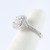 -SOLD- 1.20ct Round Double Halo Engagement Ring
