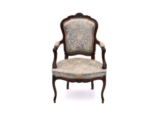 Antique Armchair Luis XV Style Early 20th Century