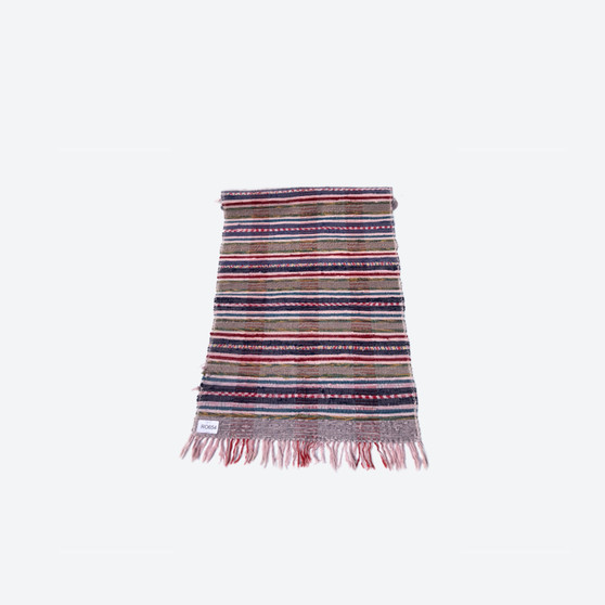 Contemporary Swedish Handwoven Cotton Craftsmanship Multicolour Rag Rug