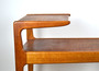 Danish Midcentury Design Teak Side Table By Kurt østervig, Two Tier Modern Scandinavian 1960s