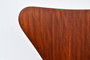 Danish Mid Century Mahogany Dining Chair By Arne Jacobsen For Fritz Hansen, Circa 1950s