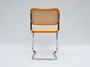 Vintage Bauhaus Cesca Style Stacking Dining Chair Circa 1970s