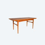 Vintage Teak Elevatable Coffe Table Or Dining Table, Sweden, 1960s