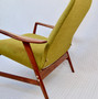 Vintage Model Contour 7 Highback Lounge Chair By Alf Svensson & Bra Bohag For Ljungs Industrier Ab