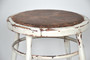 Antique Stool, Chair White Rustic Country Style Shabby Chic Swedish 19th century