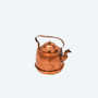 Antique Copper Teapot Or Kettle Early 20th Century