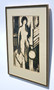Original Vintage Linocut On Paper Nude Woman, Signed, From 1965, Nr 18/30