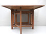 Antique Early 19th Century Pine Folk Art Country Drop Leaf Gateleg Dining Table