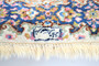 Vintage or Antique Persian Floral Pink Wool/Silk Oriental Carpet/Rug